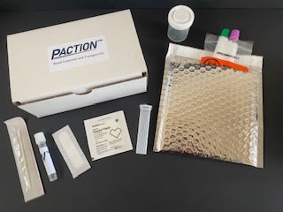 Blood collection and transport kit